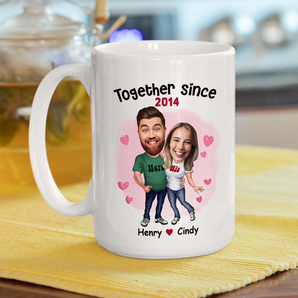 Together Since - Personalized Coffee Mug
