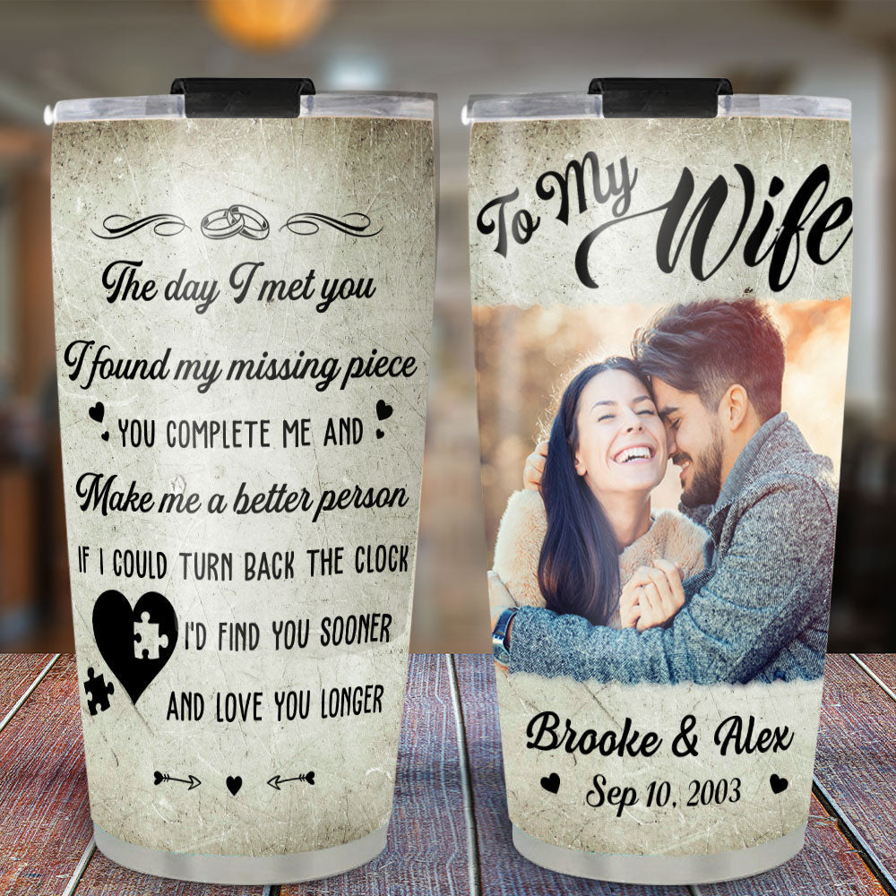 My Missing Piece - Personalized Tumbler