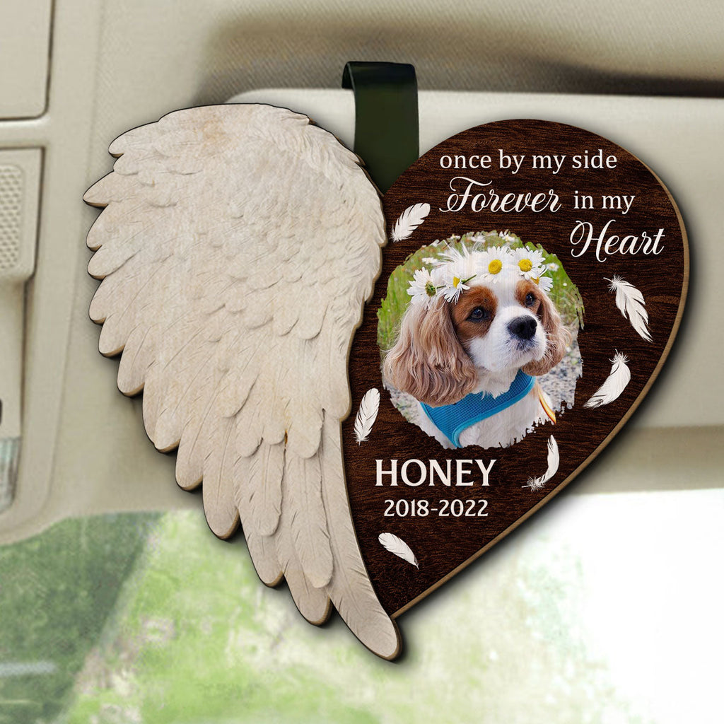 Always By Your Side - Personalized Car Visor Clip