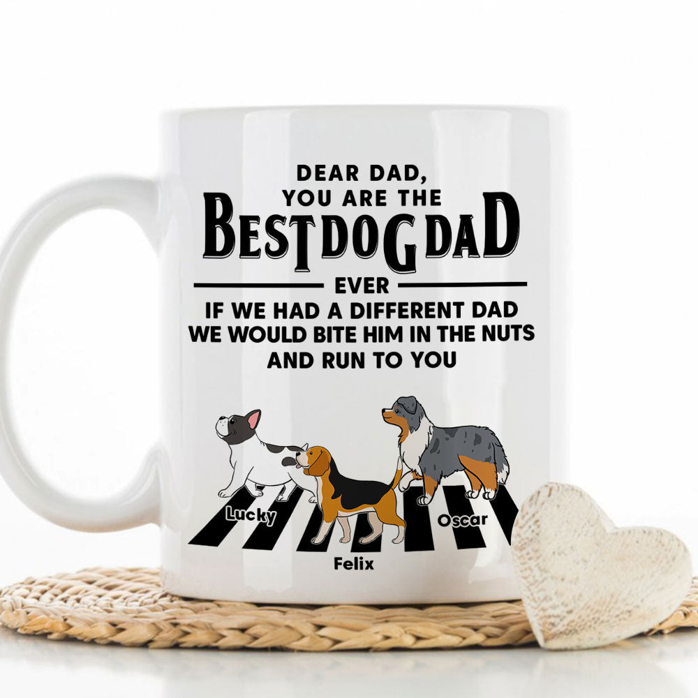 Custom Christmas Birthday Gifts For Dog Lovers • Dogs Run To You - Personalized Coffee Mug
