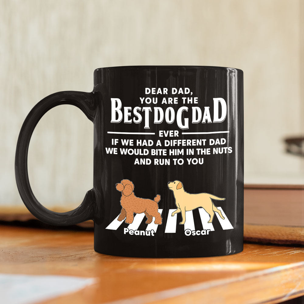 Custom Christmas Birthday Gifts For Dog Lovers • Dogs Run To You 2 - Personalized Coffee Mug