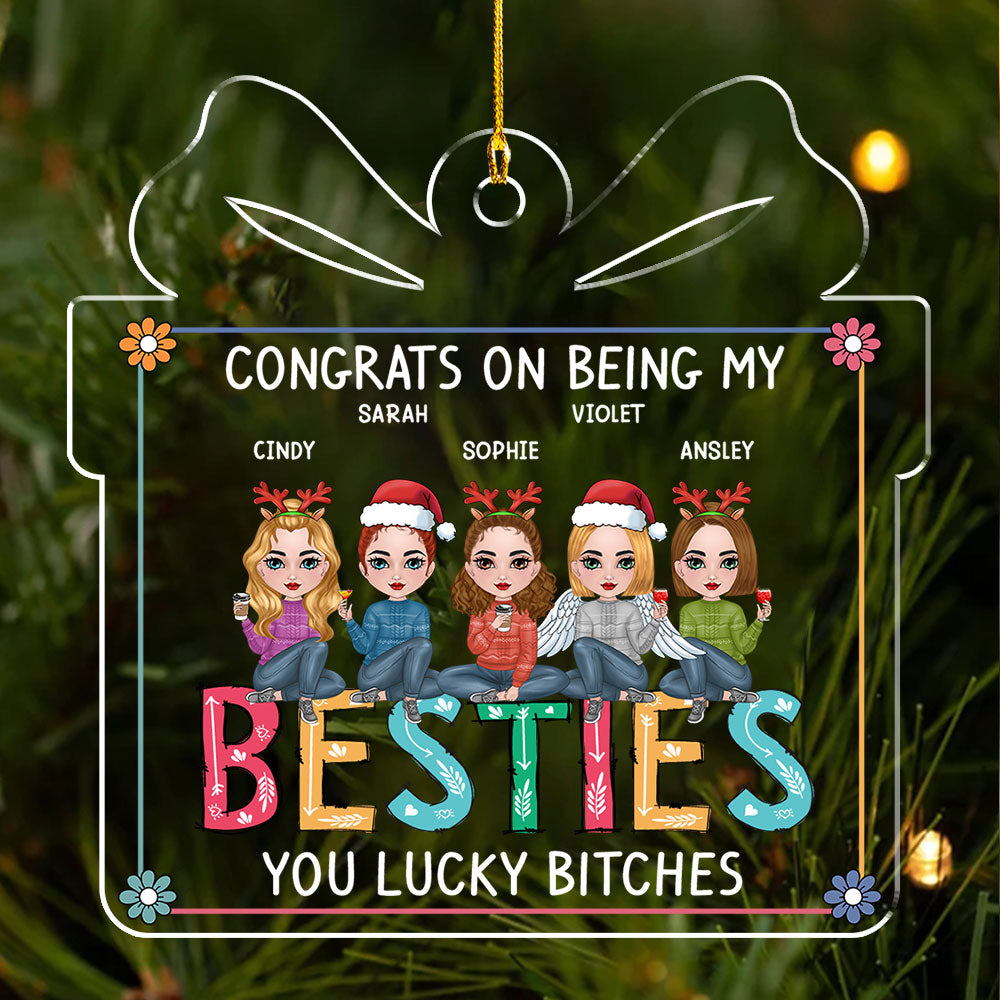 Congrats On 2 - Personalized Acrylic Ornament