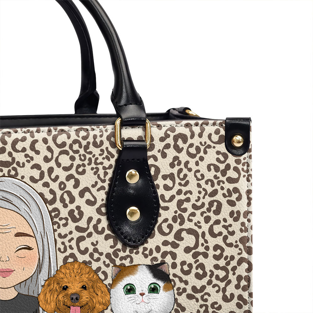 Best Mom Ever - Personalized Leather Bag