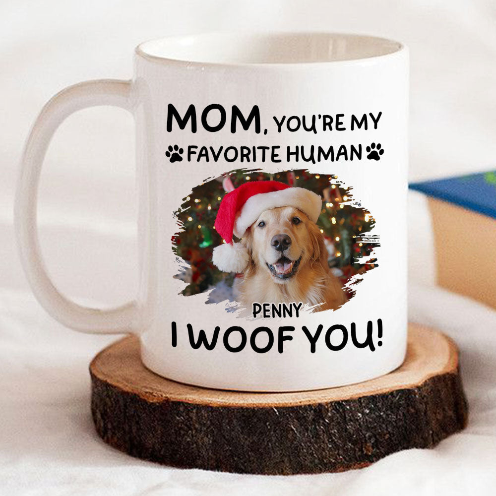 Custom Photo Mother's day Birthday Gifts For Cat Mom, Cat Lovers • Favorite Pet - Personalized Coffee Mug