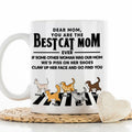 Custom Mother's day Birthday Gifts For Cat Mom, Cat Lovers • Cats Go Find You - Personalized Coffee Mug