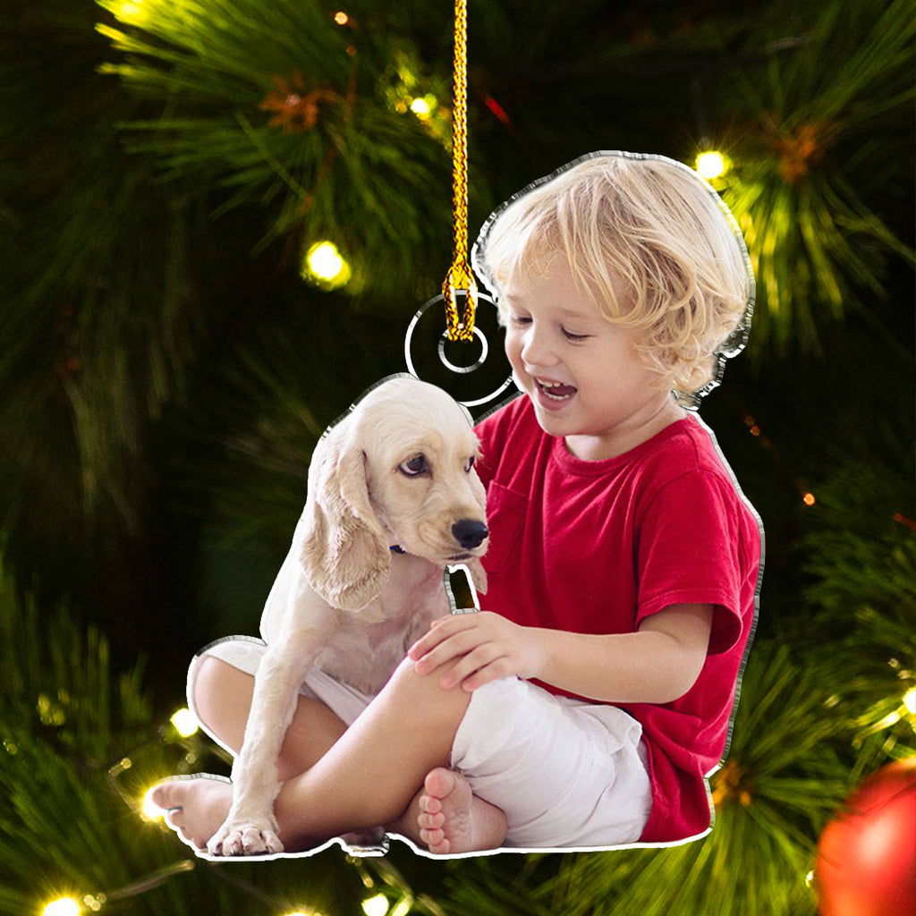 Photo Baby Christmas - Personalized Acrylic Ornament