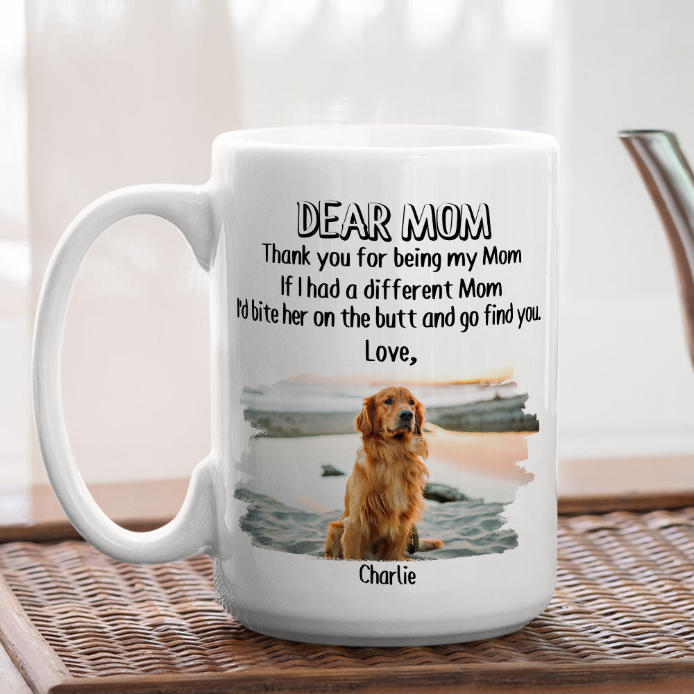 Custom Christmas Birthday Gifts For Dog Lovers • Thank You For Being Our Parents - Personalized Coffee Mug