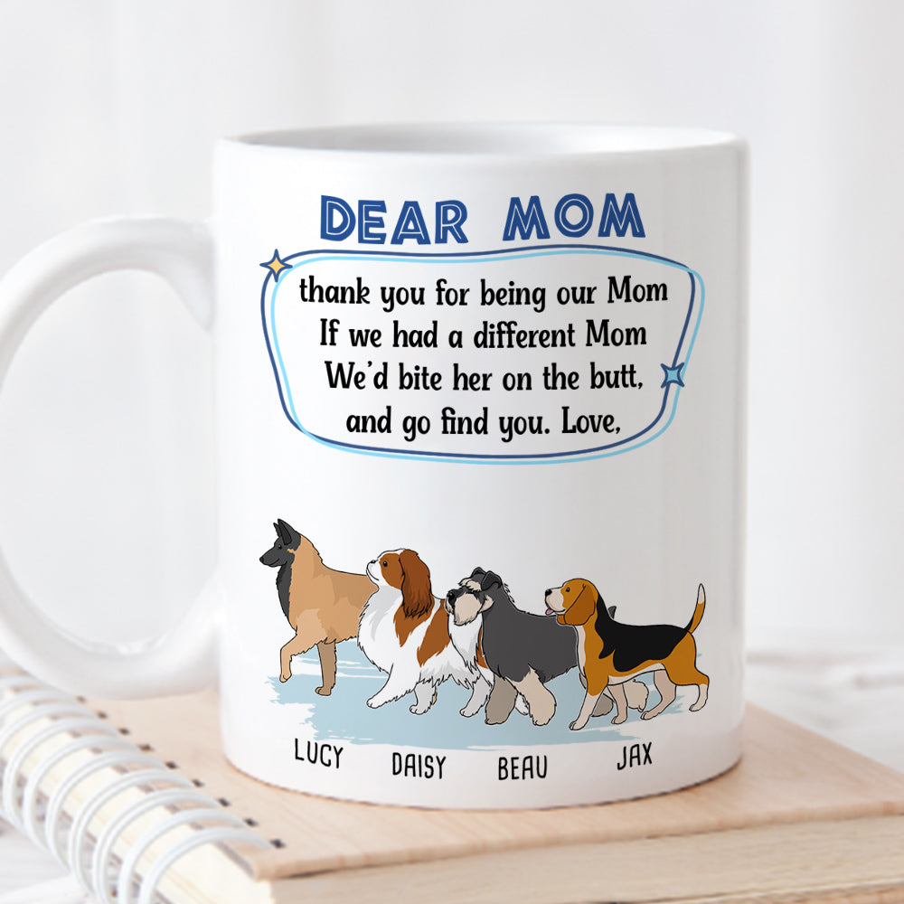 Custom Photo Christmas Birthday Gifts For Dog Lovers • I Will Find You - Personalized Coffee Mug