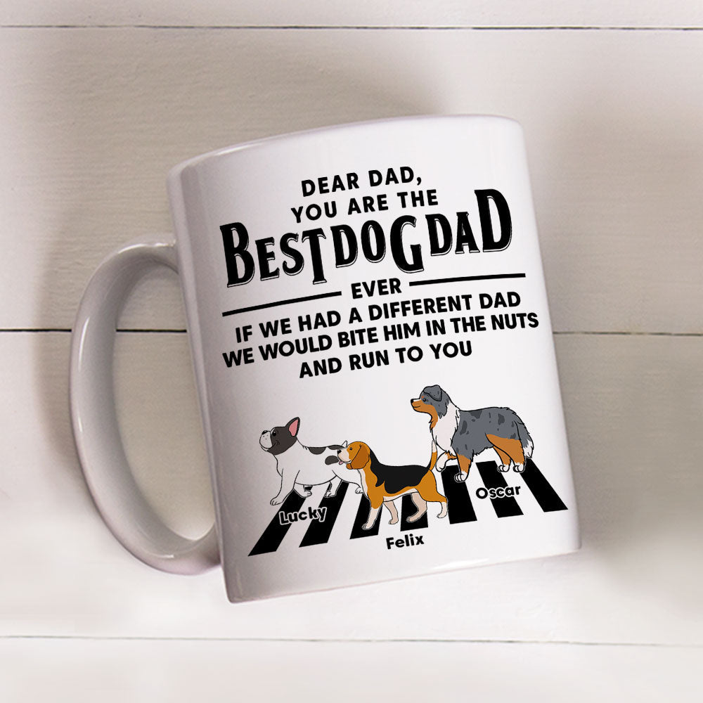 Custom Christmas Birthday Gifts For Dog Lovers • Dogs Run To You - Personalized Coffee Mug