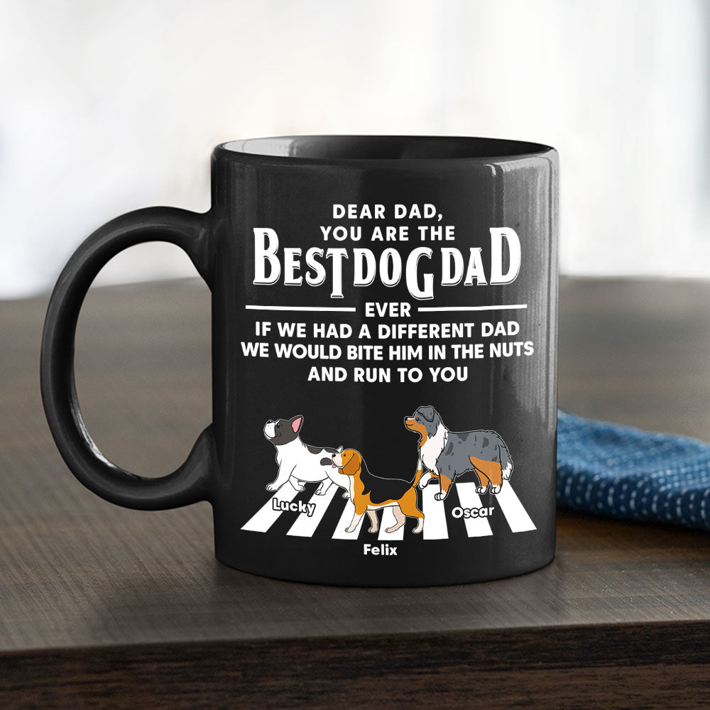 Custom Christmas Birthday Gifts For Dog Lovers • Dogs Run To You 2 - Personalized Coffee Mug