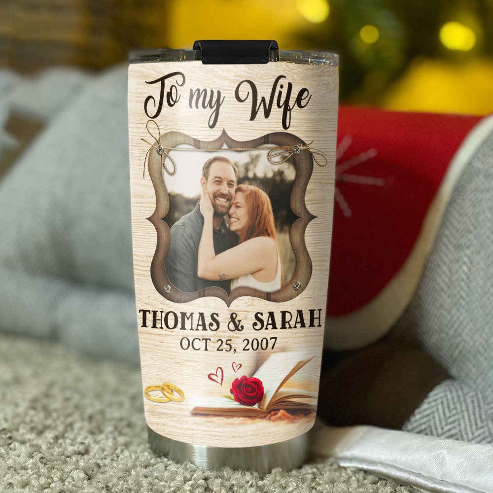 Our Hearts Are One - Personalized Tumbler