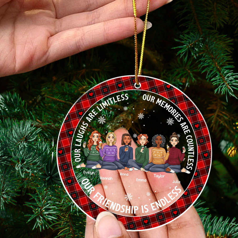 Laughs Are Limitless - Personalized Acrylic Ornament