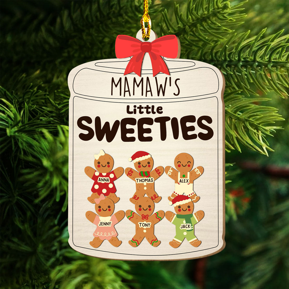 Perfect Batch - Personalized 1-layered Wood Ornament