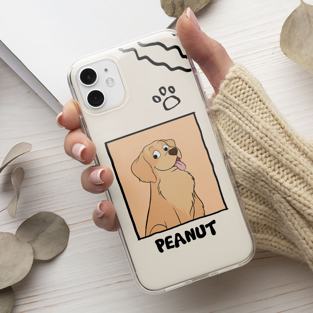 Cartoon Dog - Personalized Phone Case