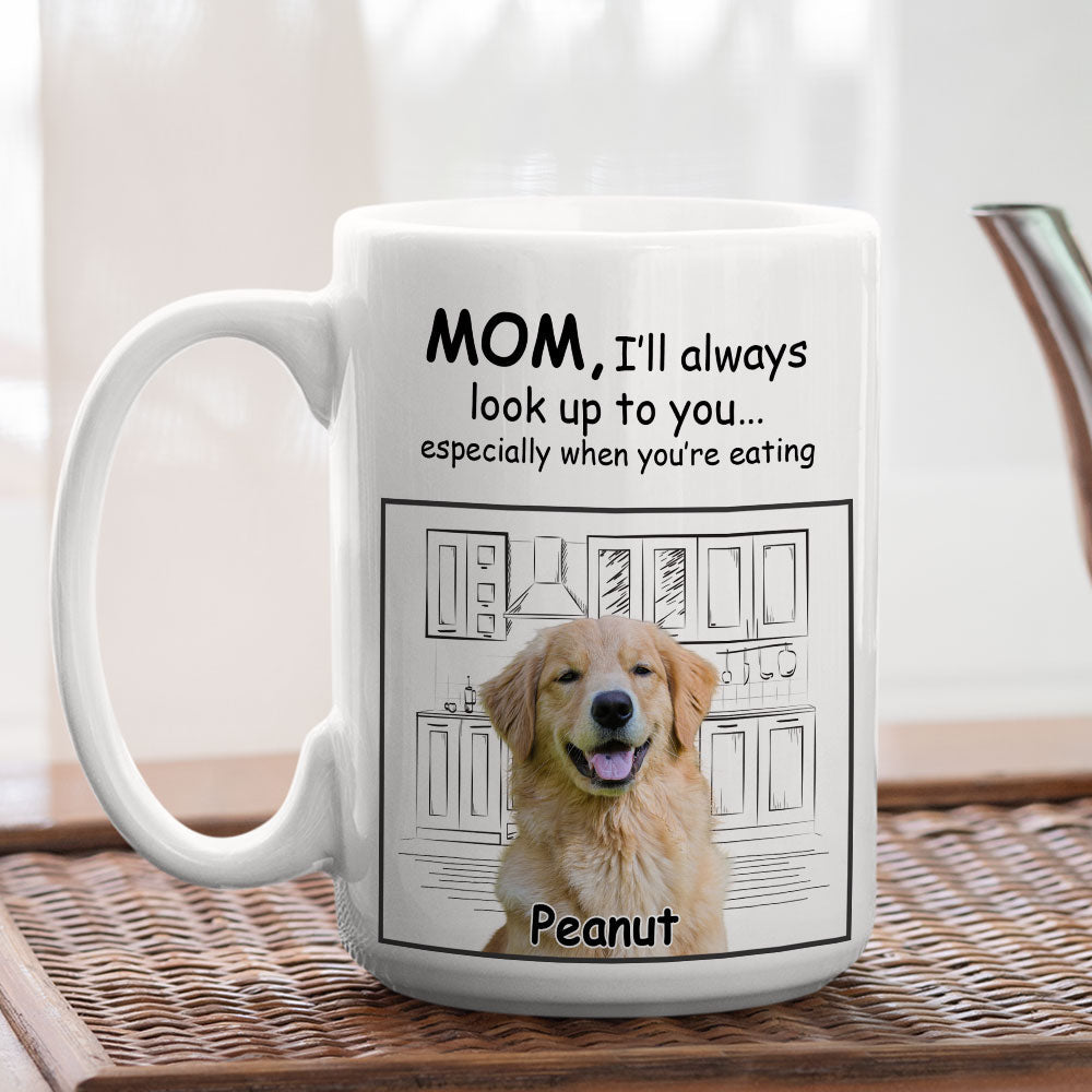 Custom Photo Christmas Birthday Gifts For Dog Lovers • Up To You - Personalized Coffee Mug