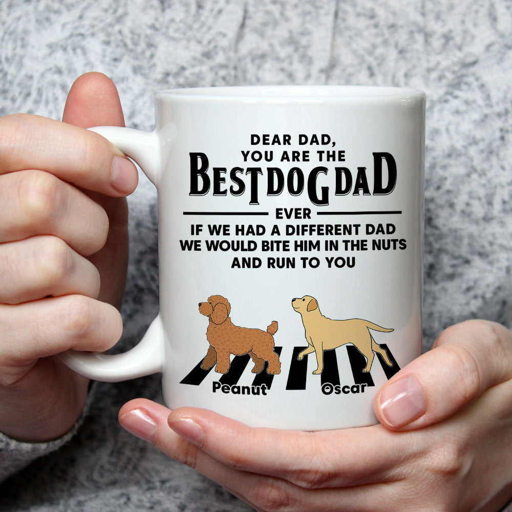 Custom Christmas Birthday Gifts For Dog Lovers • Dogs Run To You - Personalized Coffee Mug