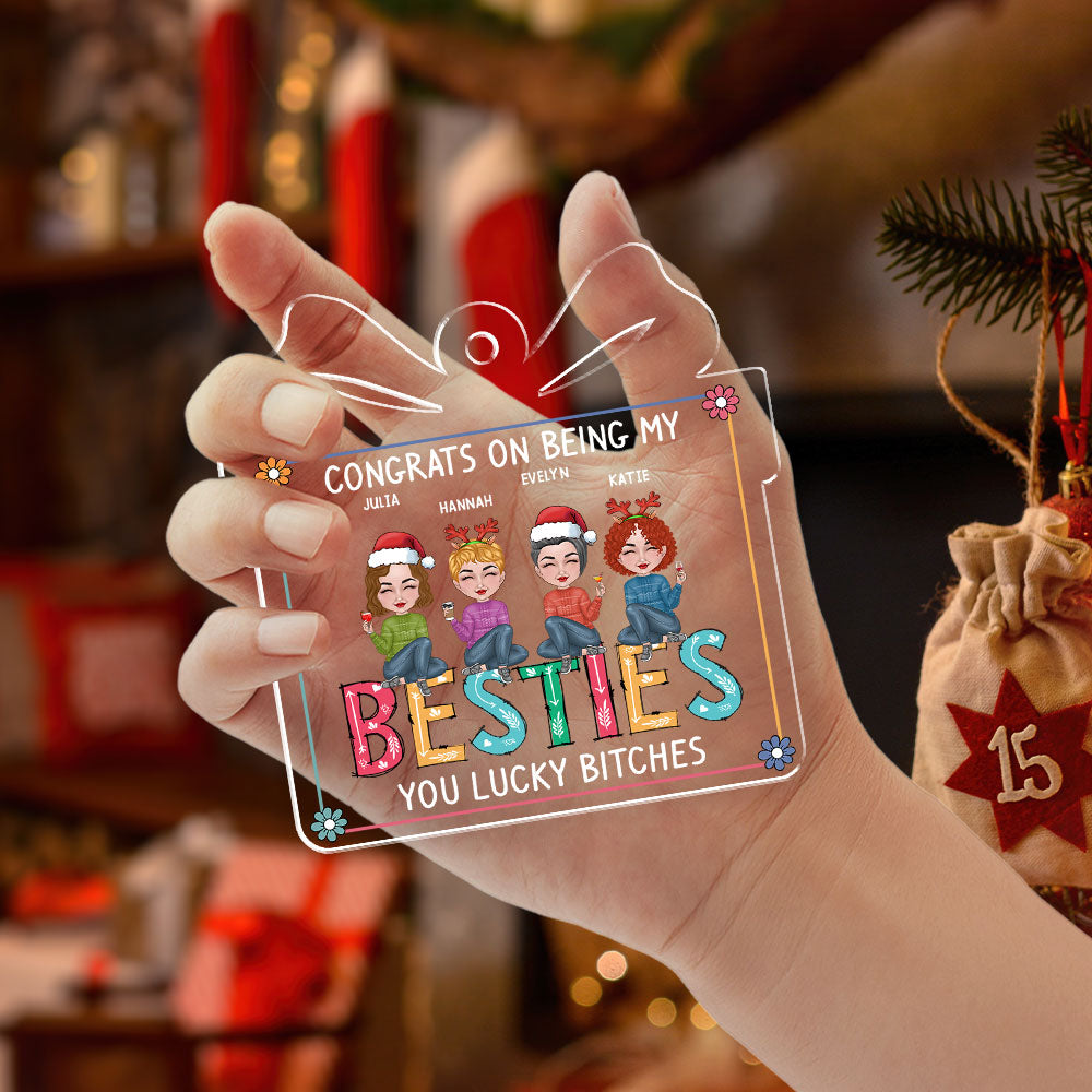 Congrats On 2 - Personalized Acrylic Ornament