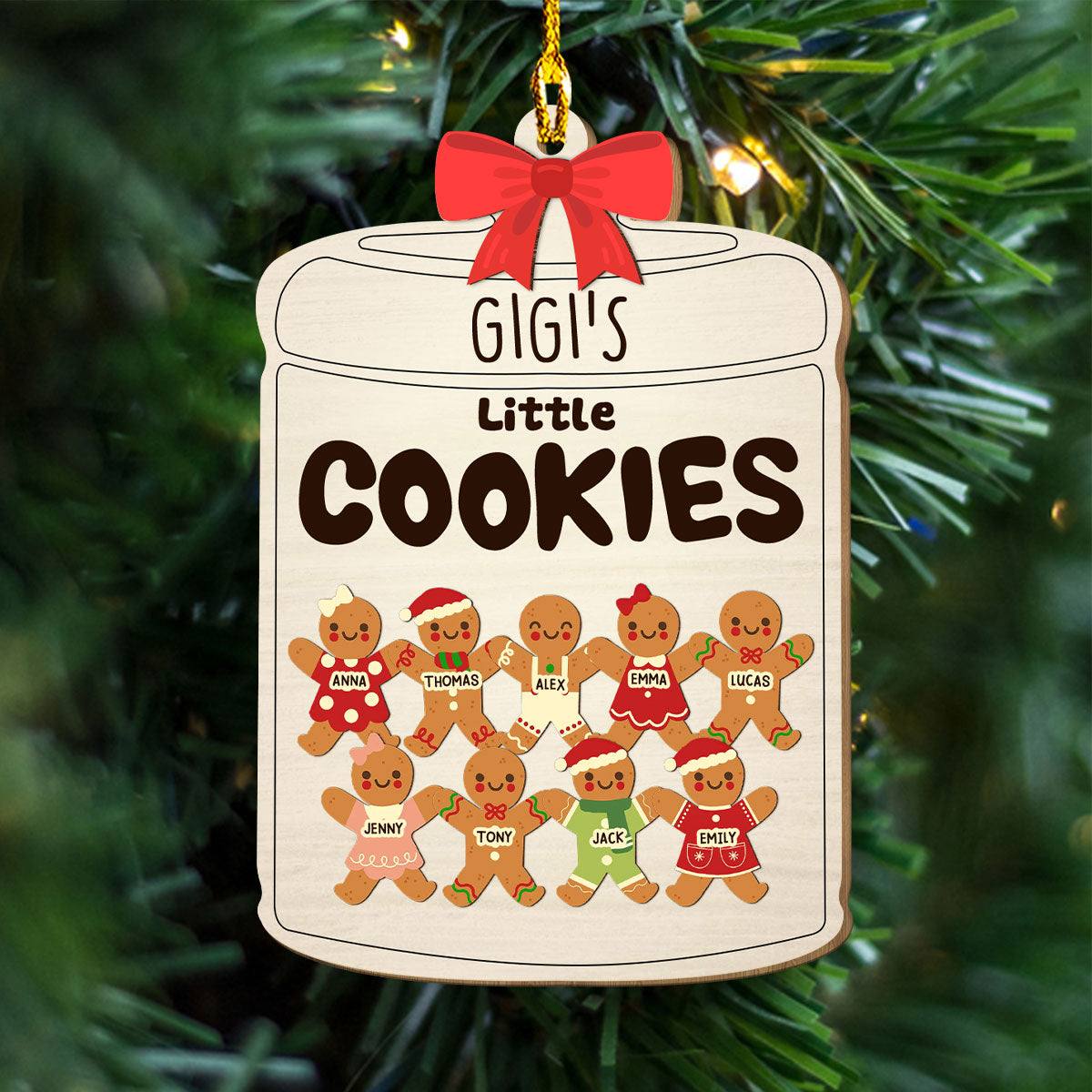 Perfect Batch - Personalized 1-layered Wood Ornament