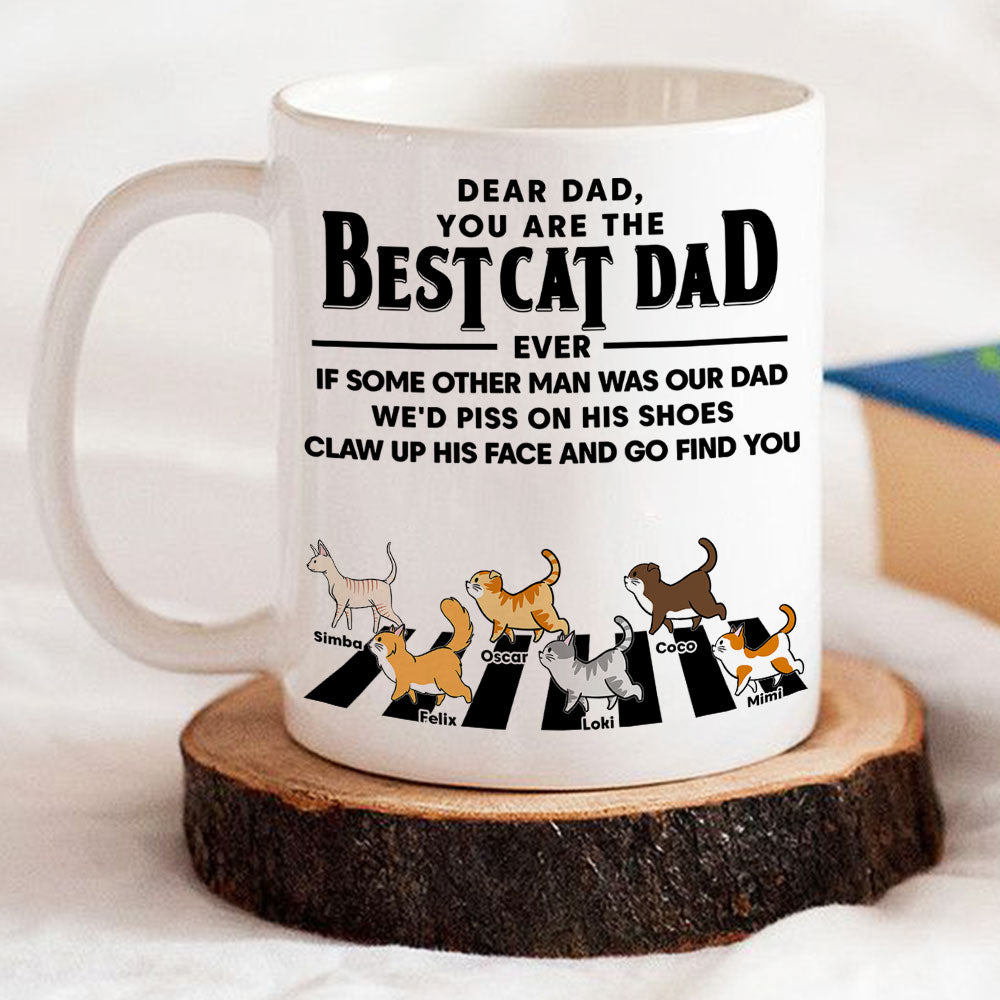 Custom Mother's day Birthday Gifts For Cat Mom, Cat Lovers • Cats Go Find You - Personalized Coffee Mug