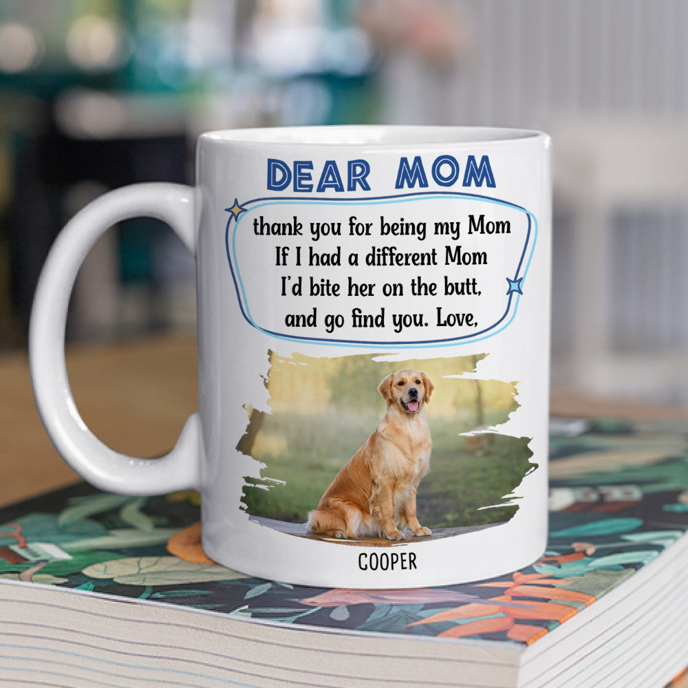 Custom Photo Christmas Birthday Gifts For Dog Lovers • I Will Find You - Personalized Coffee Mug