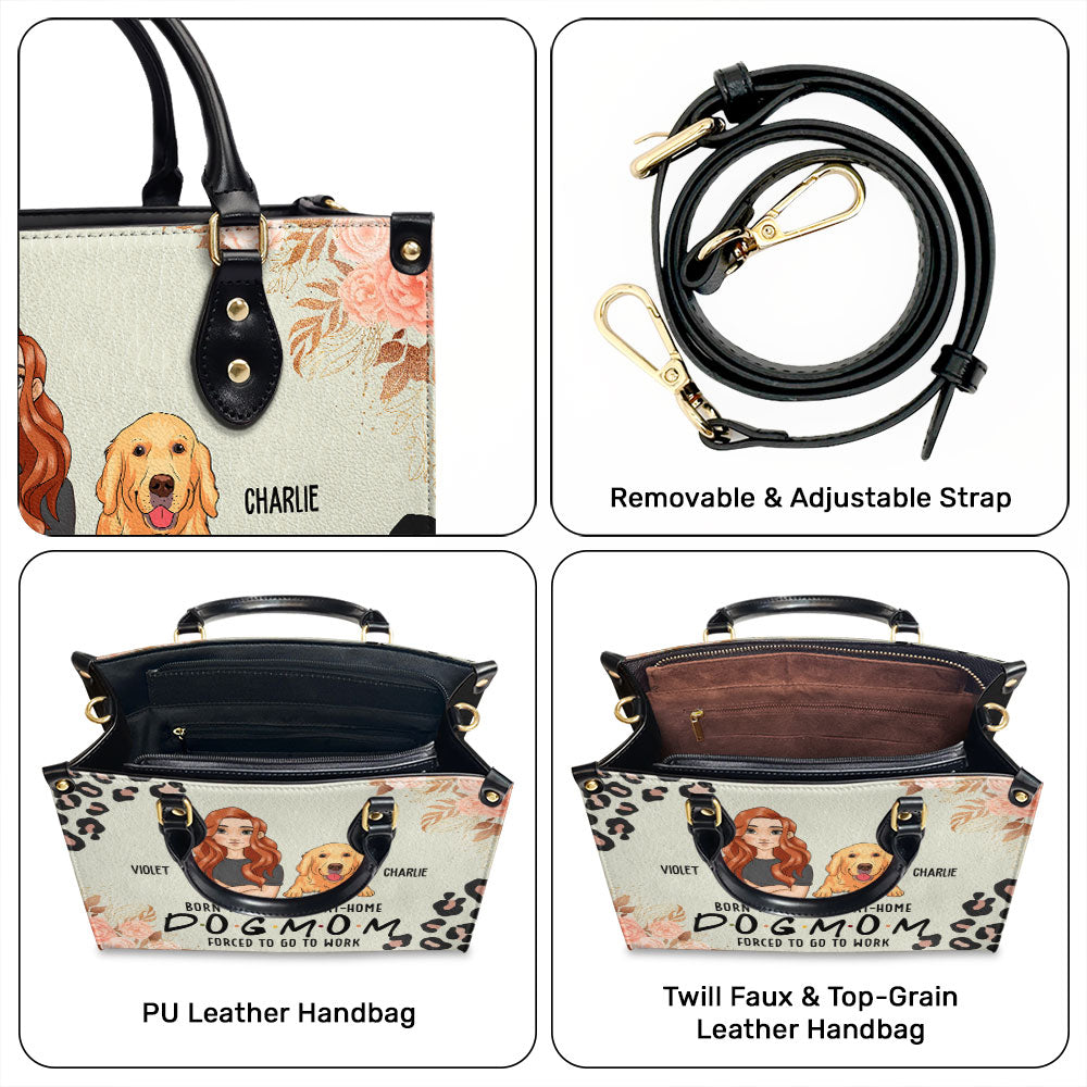 Stay At Home - Personalized Leather Bag