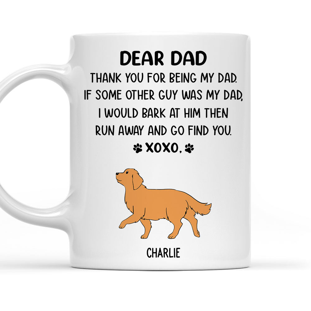 Custom Christmas Birthday Gifts For Dog Lovers • Dear Mom Xoxo - Personalized Coffee Mug