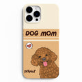 Dog Mom Heart - Personalized Phone Case