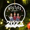 Besties 2023 - Personalized Acrylic Ornament