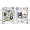 Custom Photo Christmas Birthday Gifts For Dog Lovers • Dog Dad - Personalized 3D Inflated Effect Mug