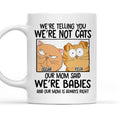 Custom Photo Mother's day Birthday Gifts For Cat Mom, Cat Lovers • Always Right - Personalized Coffee Mug