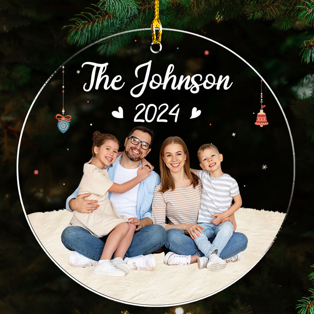 Family Moment - Personalized Acrylic Ornament