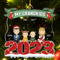 2023 Grandkids - Personalized Acrylic Ornament