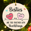 Tied Together - Personalized 1-layered Wood Ornament