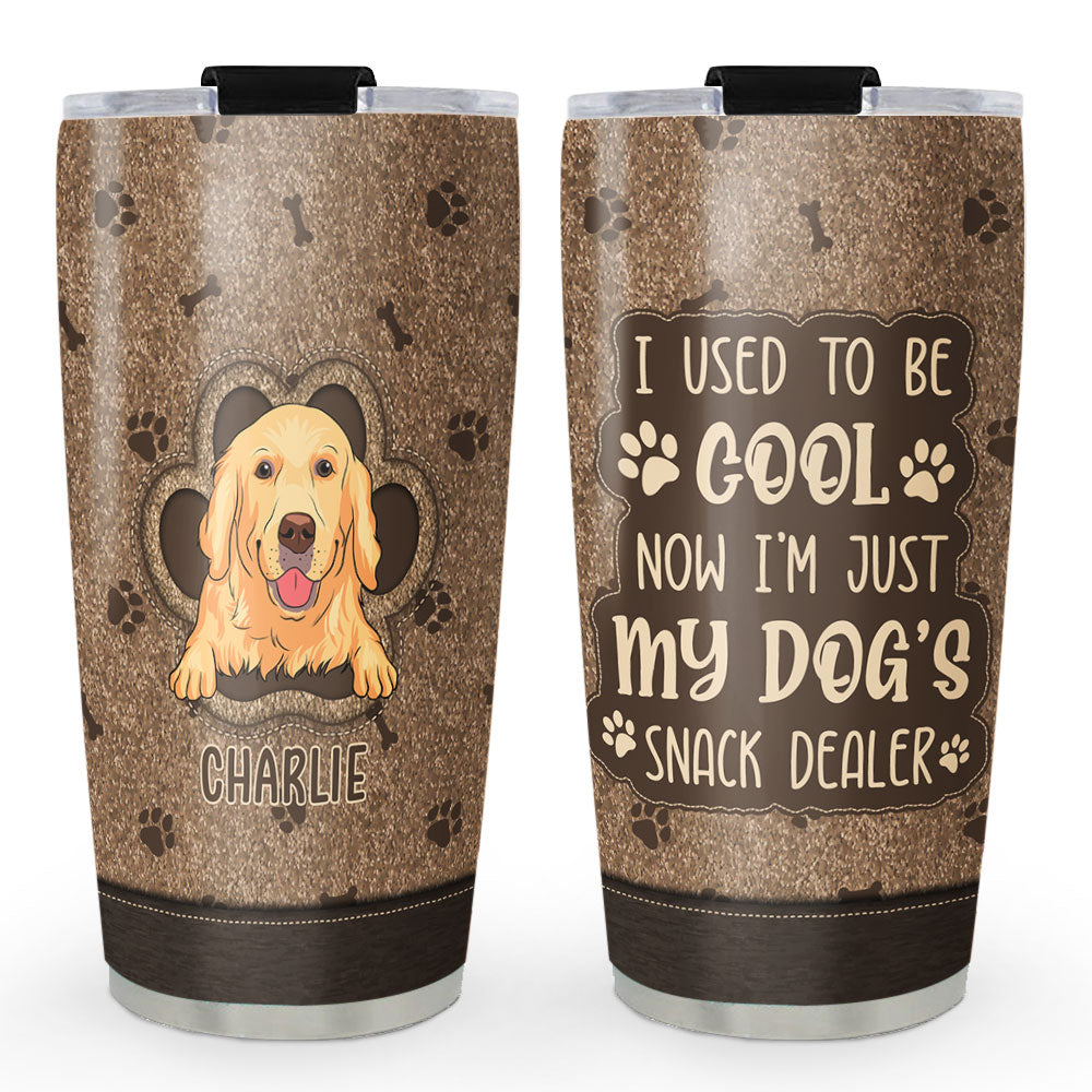 Custom Christmas Birthday Gifts For Dog Lovers • I Used To Be Cool - Personalized Tumbler