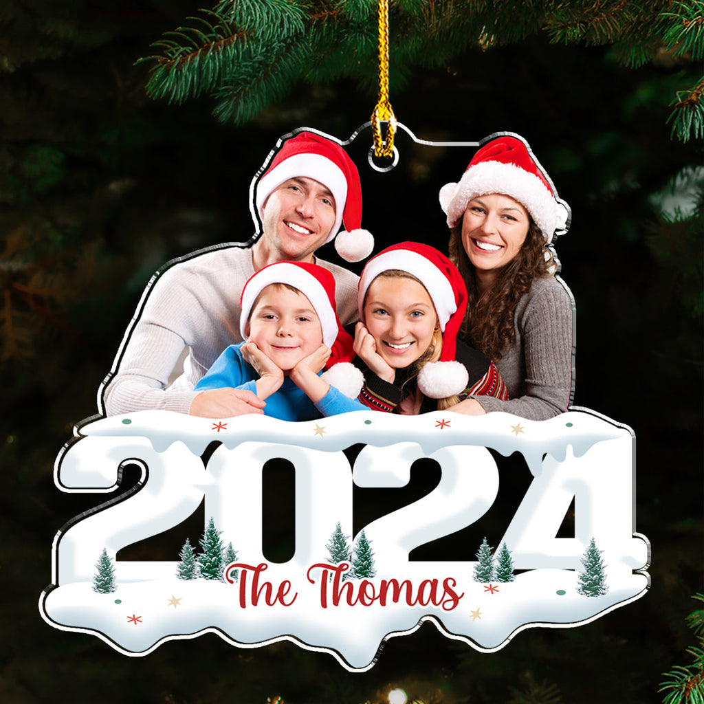 Photo Joy Of Christmas 2024 - Personalized Acrylic Ornament