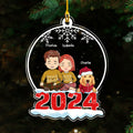 Snow Globe With Pet - Personalized Acrylic Ornament