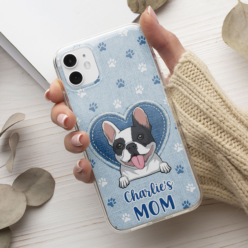Dog Mom Jean - Personalized Phone Case