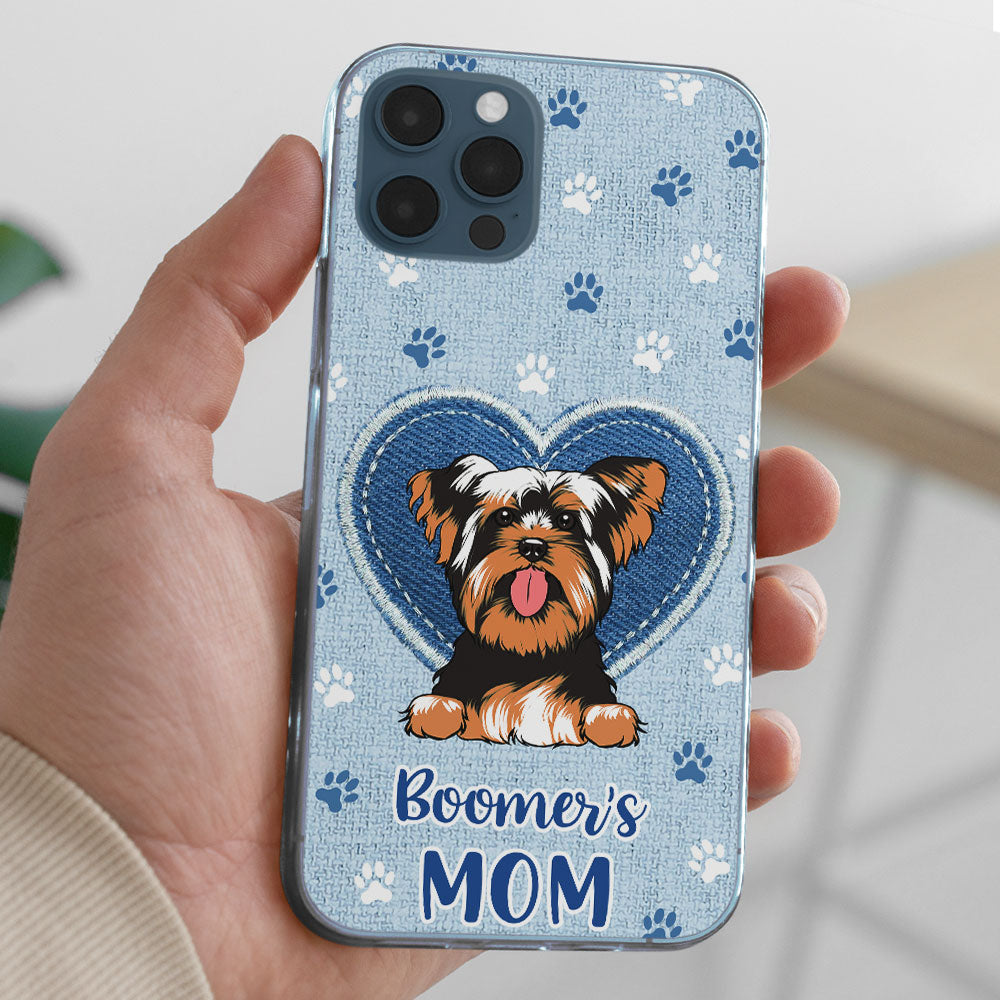 Dog Mom Jean - Personalized Phone Case