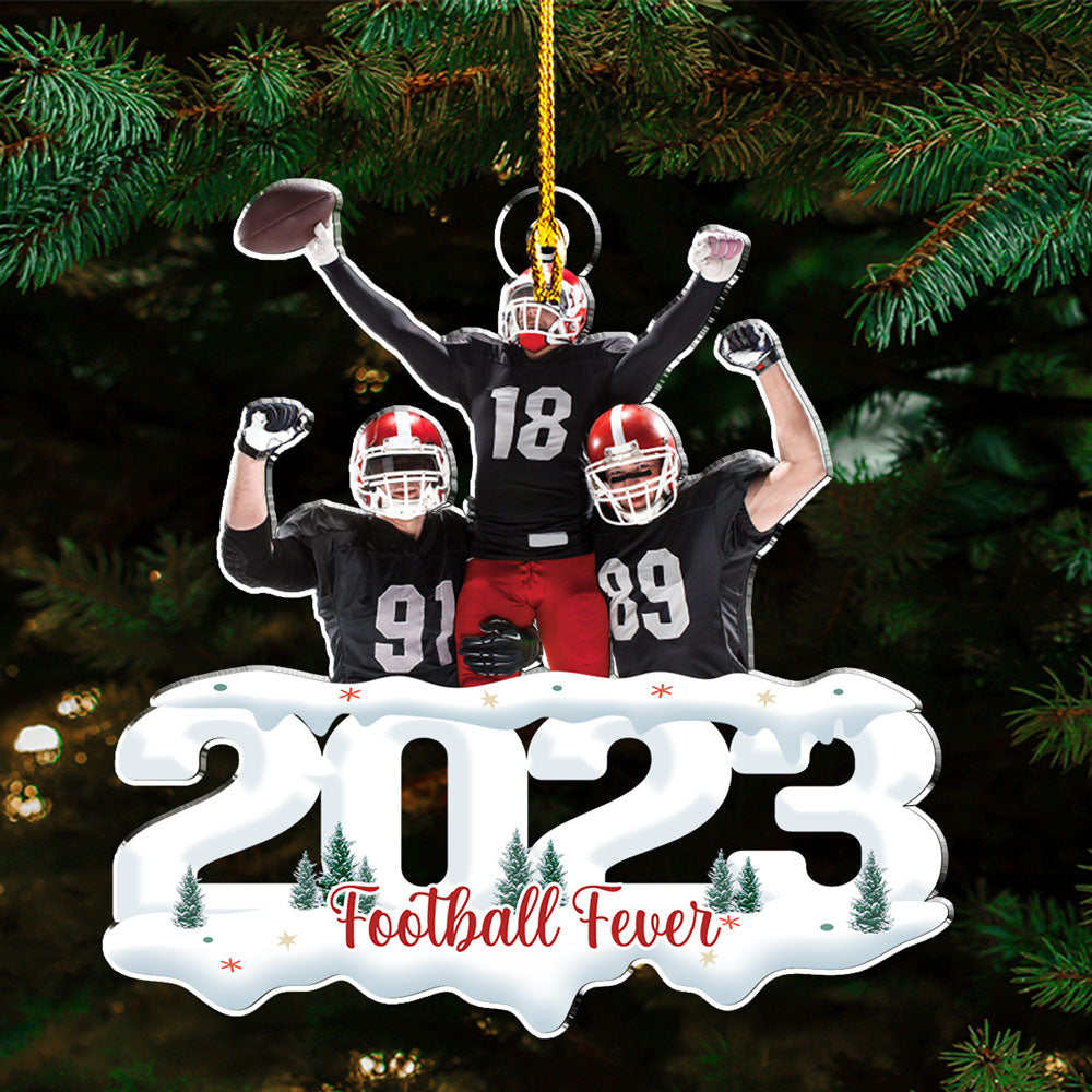 Photo Sports - Joy of Christmas 2023 - Personalized Acrylic Ornament
