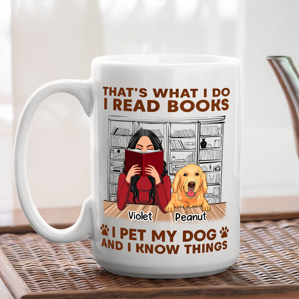 Custom Christmas Birthday Gifts For Dog Lovers • What I Do - Personalized Coffee Mug
