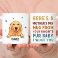 Custom Mother's day Birthday Gifts For Dog Mom, Dog Lovers • Mother‘s Day Mug - Personalized Coffee Mug