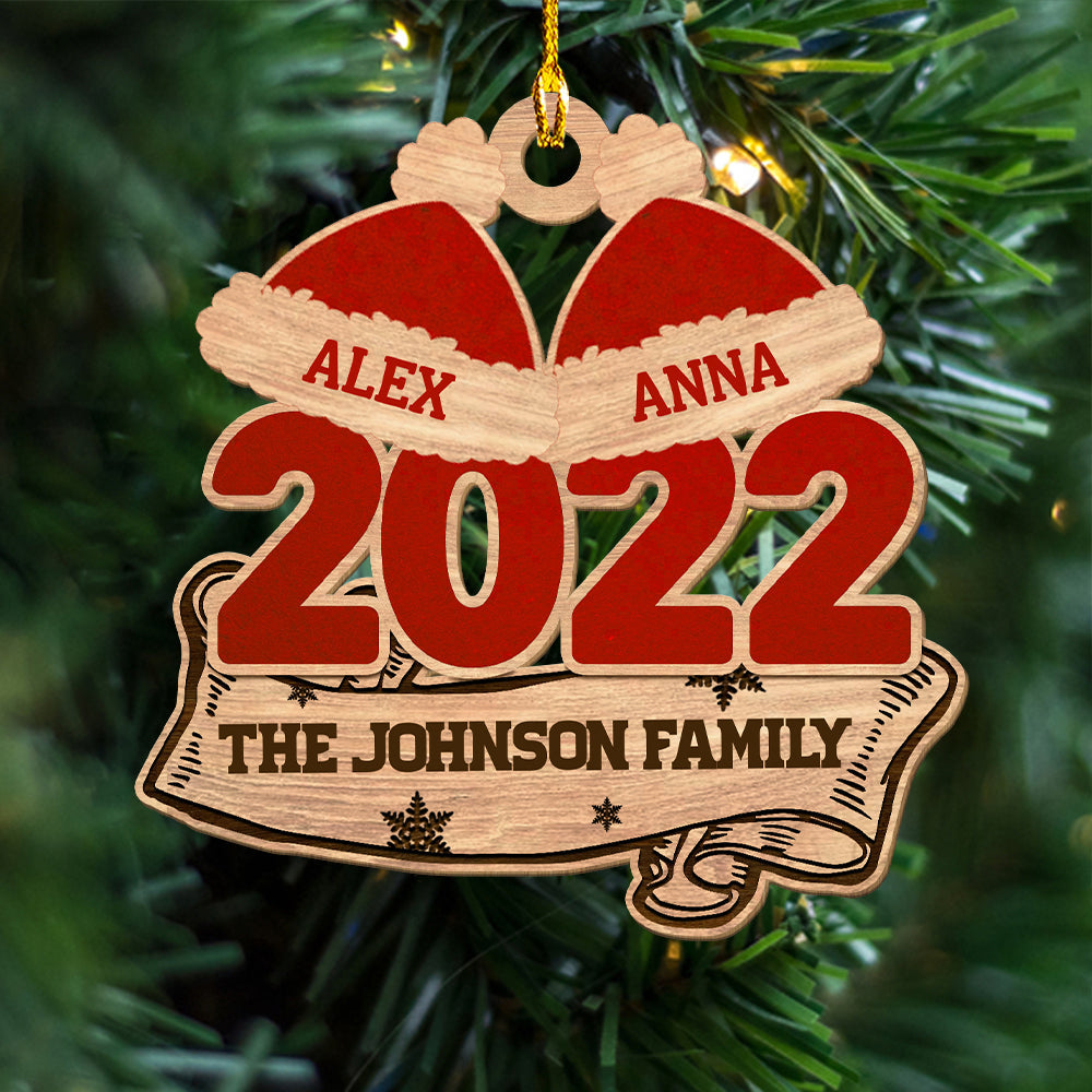 Gathering 2022 - Personalized 1-layered Wood Ornament