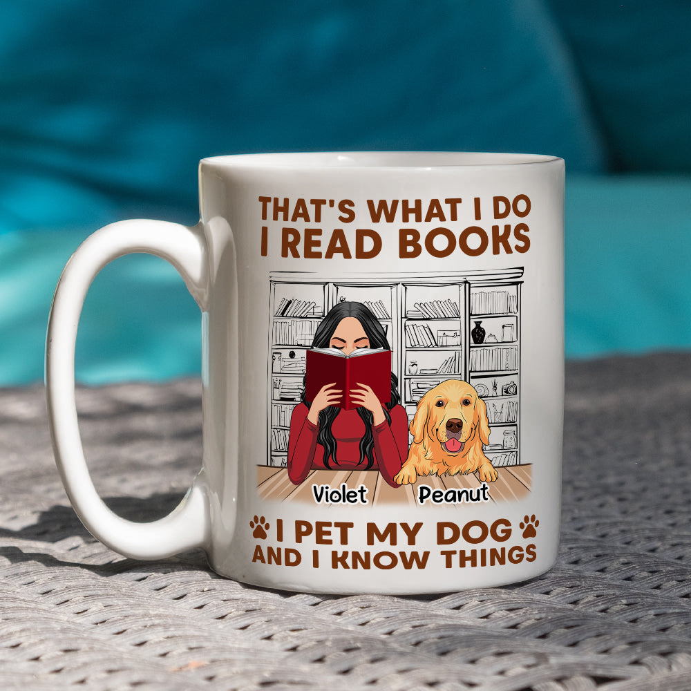 Custom Christmas Birthday Gifts For Dog Lovers • What I Do - Personalized Coffee Mug