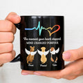 Custom Christmas Birthday Gifts For Dog Lovers • The Moment Your Heart Stopped - Personalized Coffee Mug