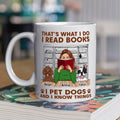 Custom Christmas Birthday Gifts For Dog Lovers • What I Do - Personalized Coffee Mug