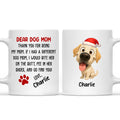 Custom Christmas Birthday Gifts For Dog Mom, Dog Lovers • Dear Dog Mom - Personalized Coffee Mug