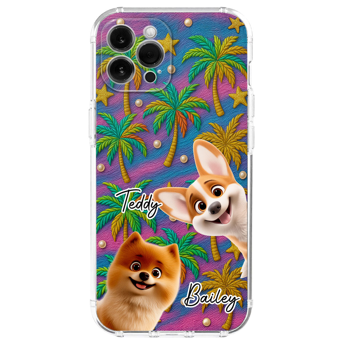 Coconut Dogs - Personalized Phone Case