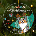 Messy Holiday - Personalized Acrylic Ornament