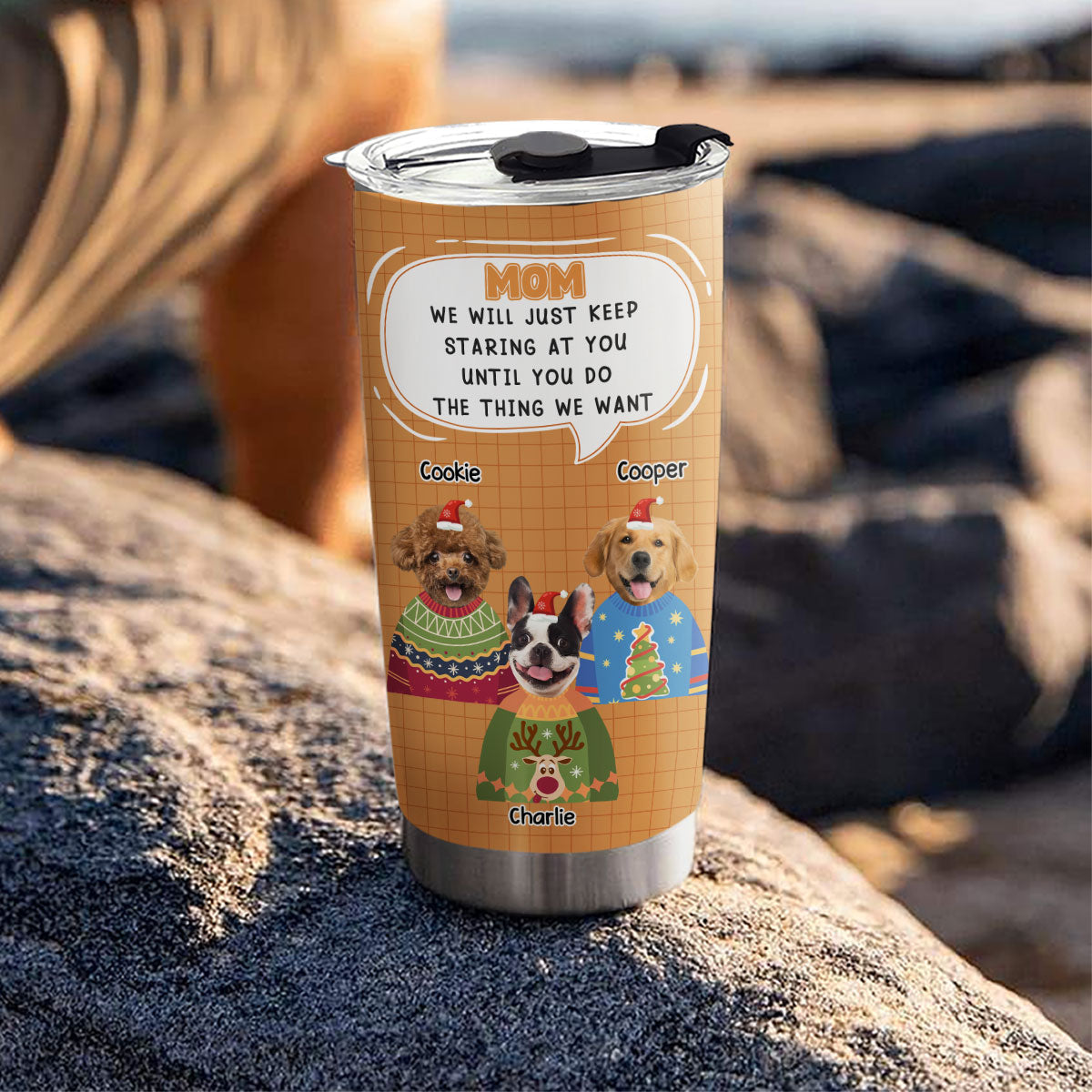 Custom Christmas Birthday Gifts For Pet Lovers • Until You Do - Personalized Tumbler