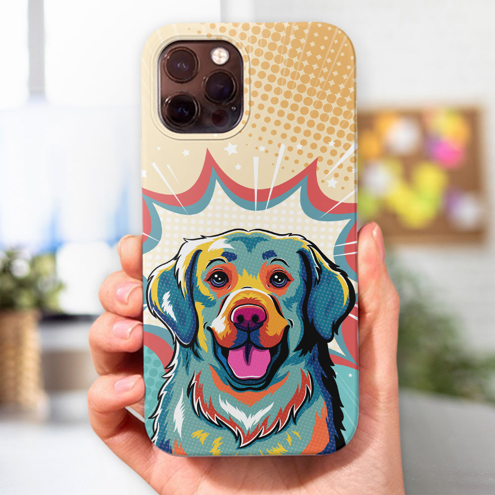 Golden Popart - Phone Case